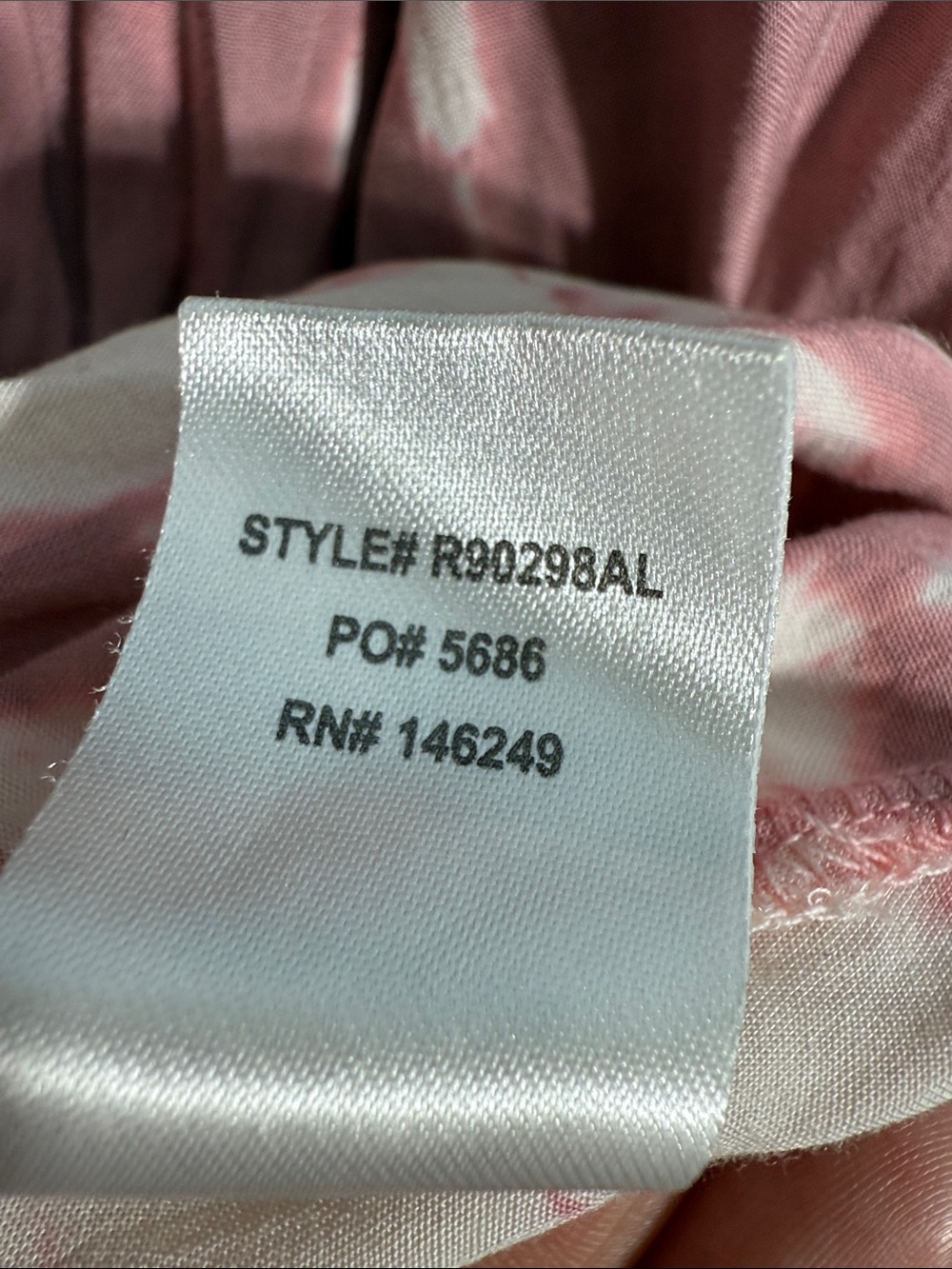 Lulus Walking on Air Mauve Pink Tie-Dye Belted Romper Size XL – NWT - Picture 11 of 11